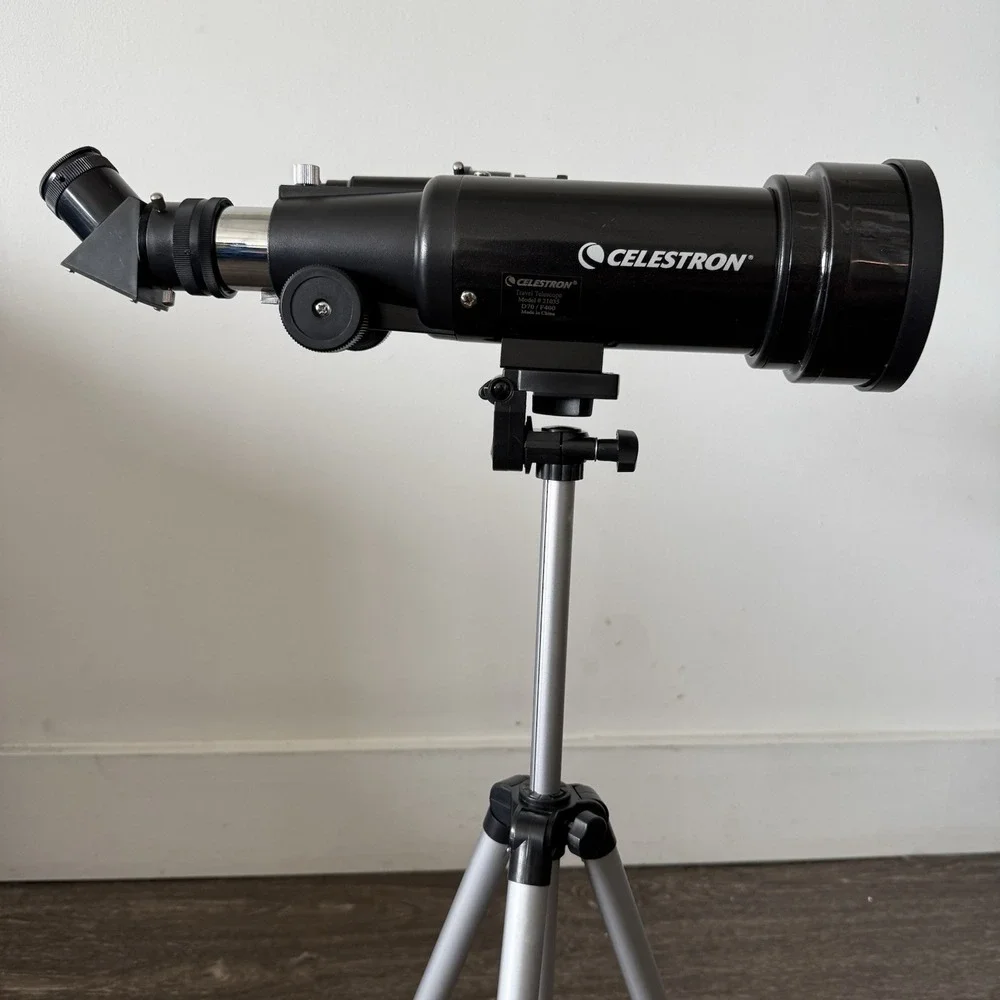 Celestron Travel Scope 70 Telescope with Tripod, Accessories & Backpack 21035